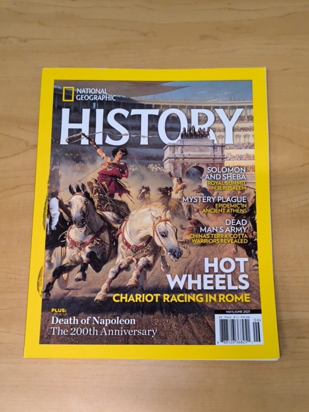 National Geographic History Magazine May/June 2021 Terra Cotta Death of Napoleon